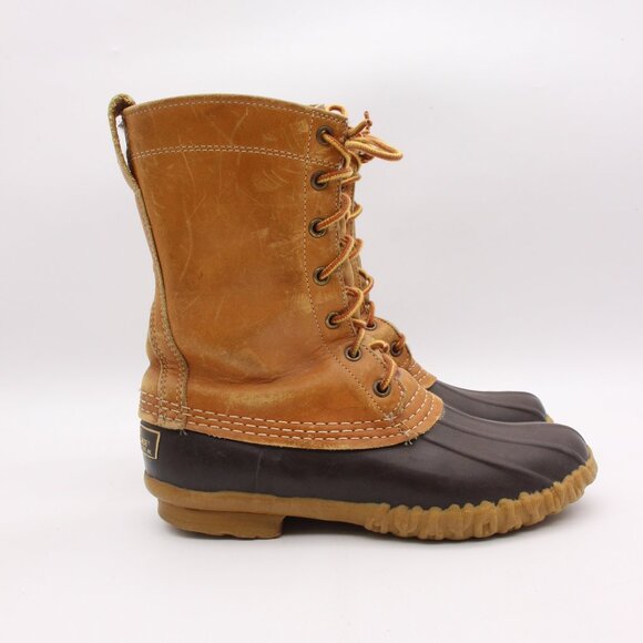 LL Bean Classic Maine Hunting Shoe Duck Snow Boots Made in USA Women's Size 7 - Picture 1 of 10